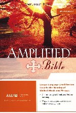 Amplified Bible Large Print (Revised) Bonded Burgundy Leather