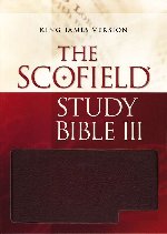 Scofield Study Bible III KJV Bonded Leather Index