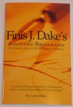 Finis Dake\'s Annotated Bibliography PDF