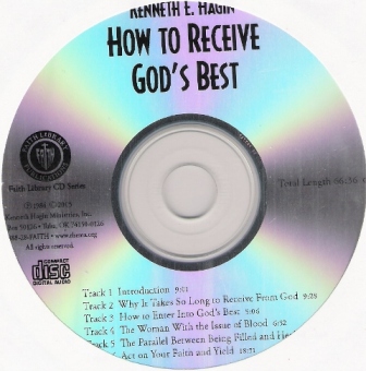 How To Receive God\'s Best Single CD