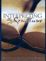 Interpreting The Scriptures