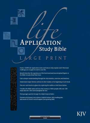 KJV Life Application Large Print Study Bible