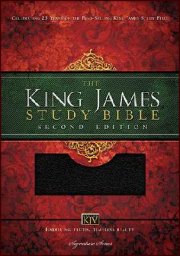 King James Study Bible Hardcover