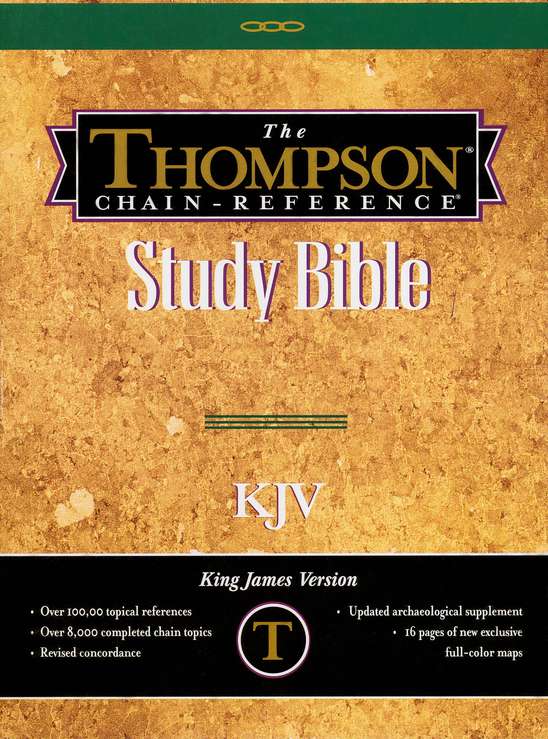 King James Thompson Chain Reference Bibles