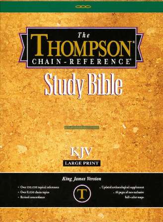 Large Print King James Thompson Chain Reference Bibles