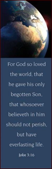 For God so Loved - Bookmark (25-PKG)