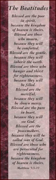 Beatitudes  - Bookmark (25-PKG)