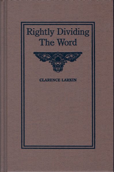 Rightly Dividing the Word