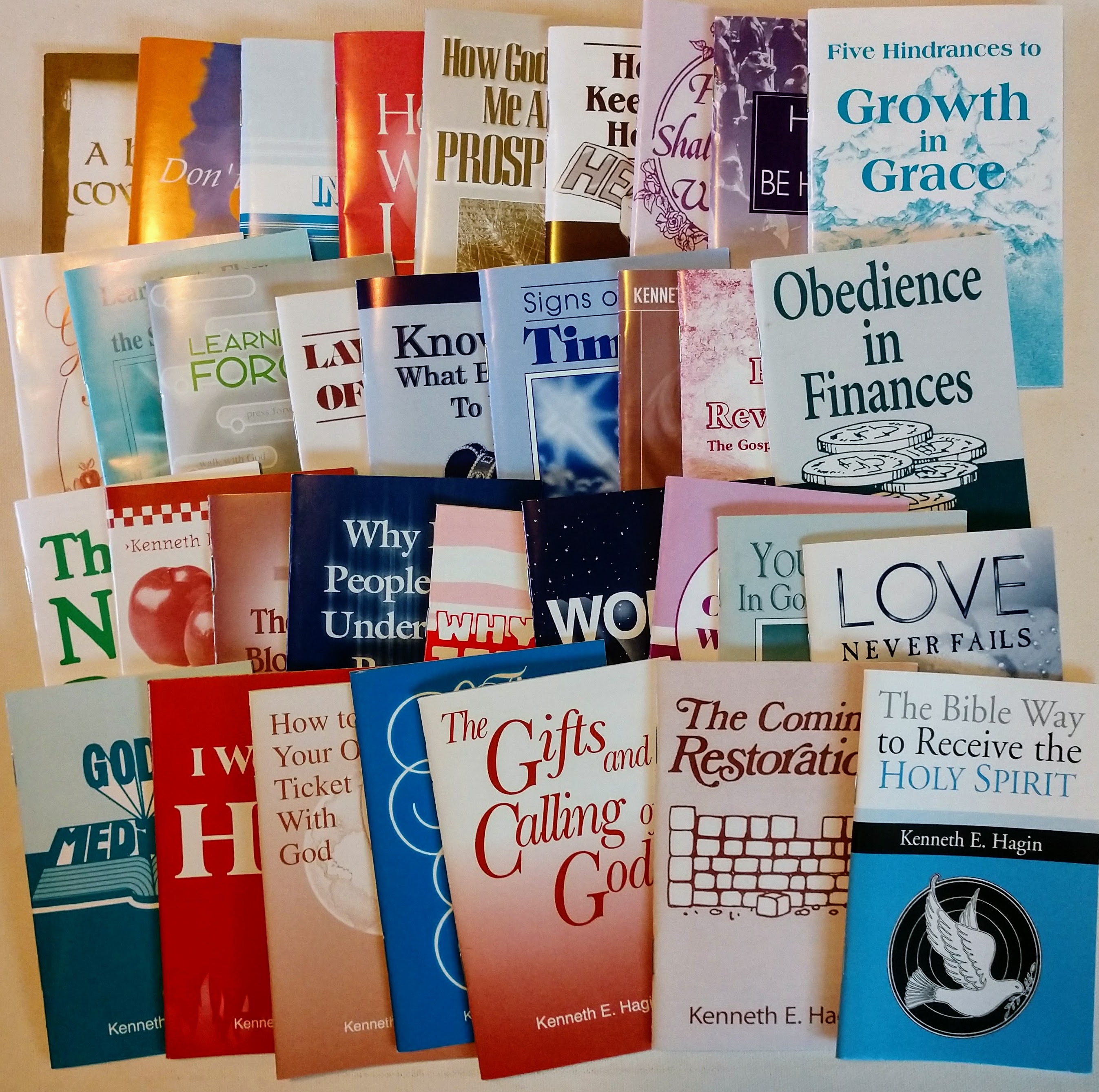 Kenneth E Hagin Mini Book Package