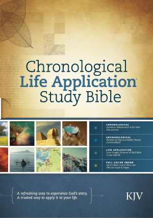KJV Chronological Life Application Study-Hardcover