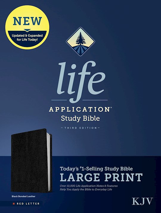 KJV Life Application Study Bible LP Bk Bonded Third Edition