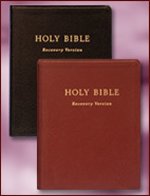 Holy Bible Recovery Version, Bonded Leather