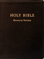 Holy Bible Recovery Version, Hardback, Black