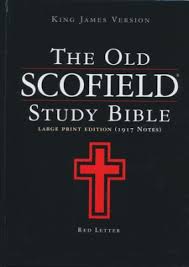 Old Scofield Study Bible Large Print KJV Hardcover