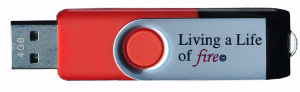 Living A Life Of Fire - USB Audiobook