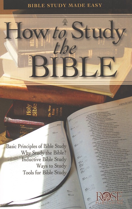 How to Study the Bible Pamphlet (Single)