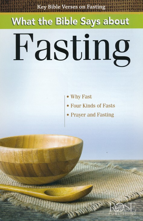 What the Bible Says About Fasting Pamphlet (Single)